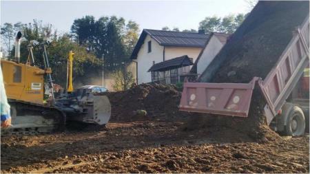 Izgradnja protipoplavnega nasipa na desnem bregu Murice – Ščavnice 12